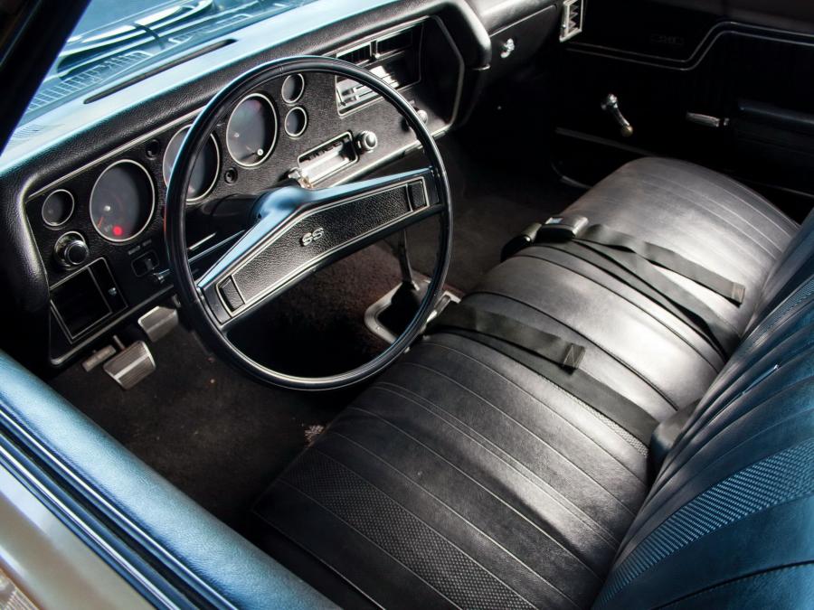 Интерьер Chevrolet Chevelle SS 454 Hardtop Coupe 1970 года  (фото 7 из 9)